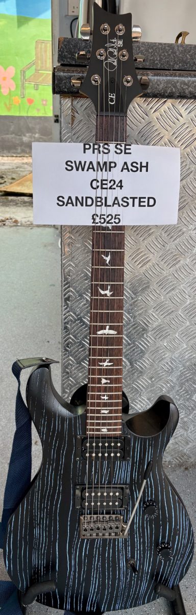PRS SE Swamp Ash CE24 Sandblasted 